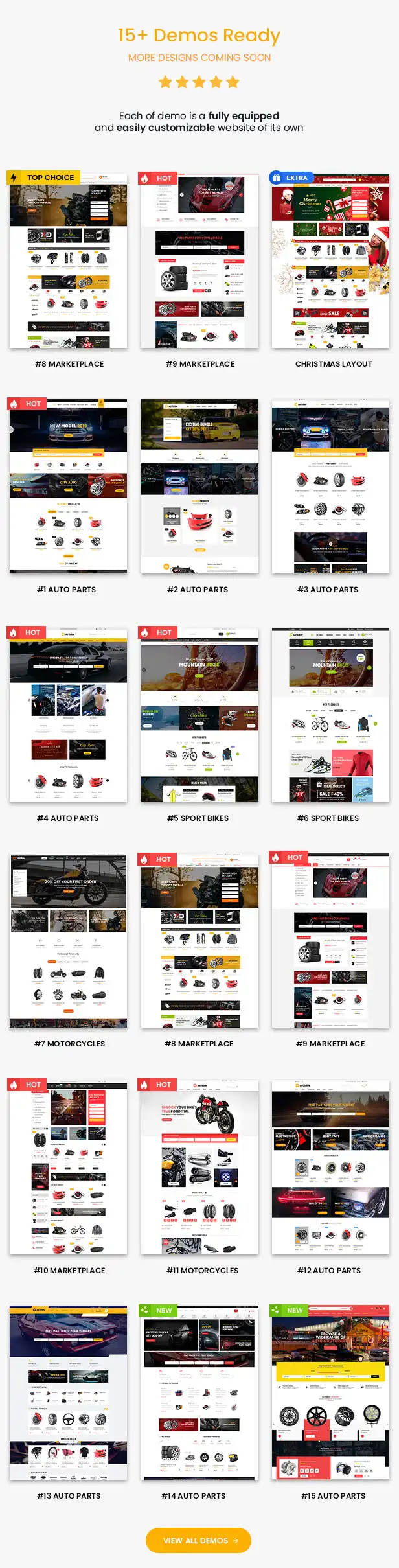 Autusin - Auto Parts & Car Accessories Shop Elementor WooCommerce WordPress Theme 6