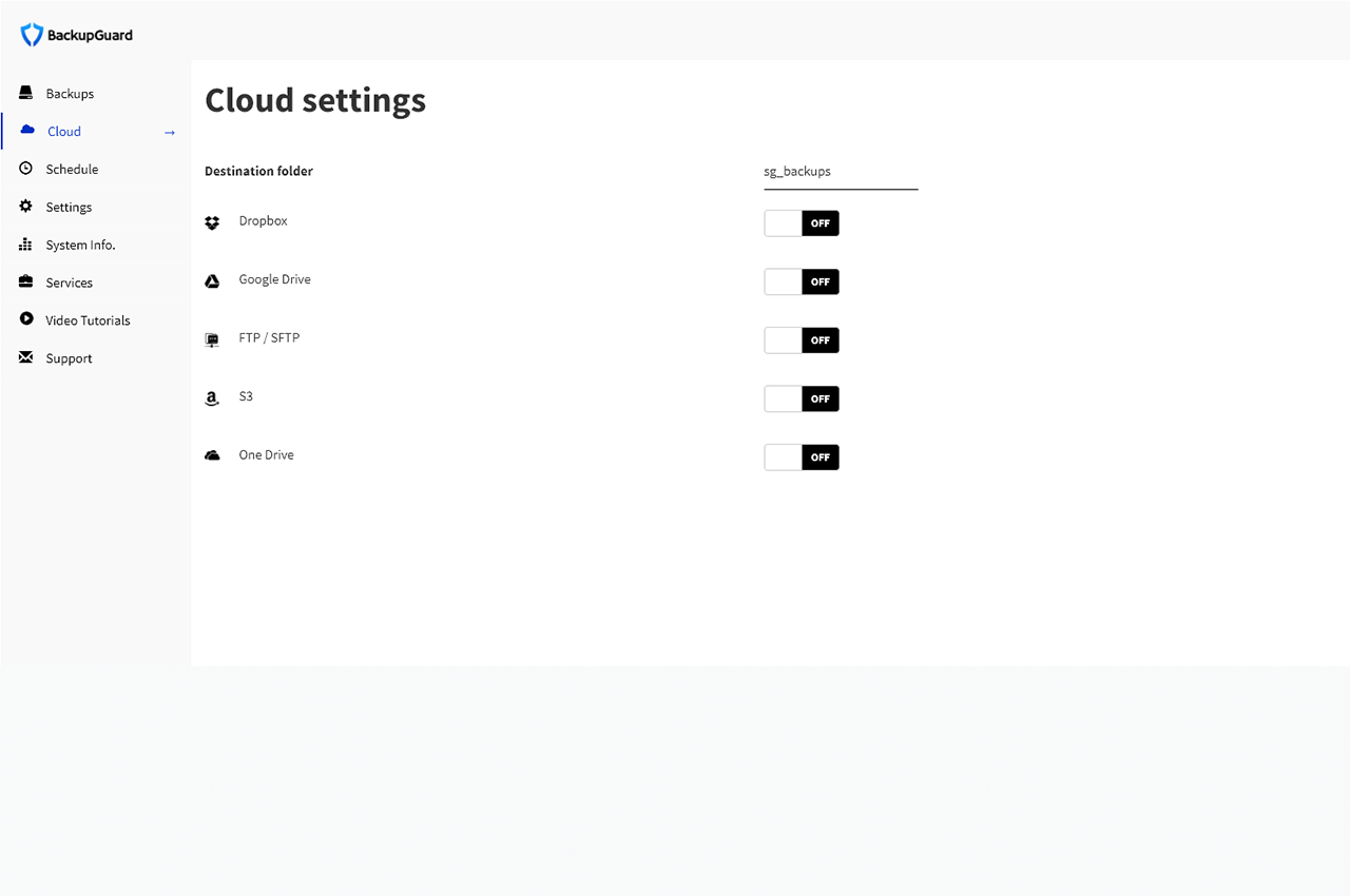 BackupGuard - WordPress Backup Plugin 2
