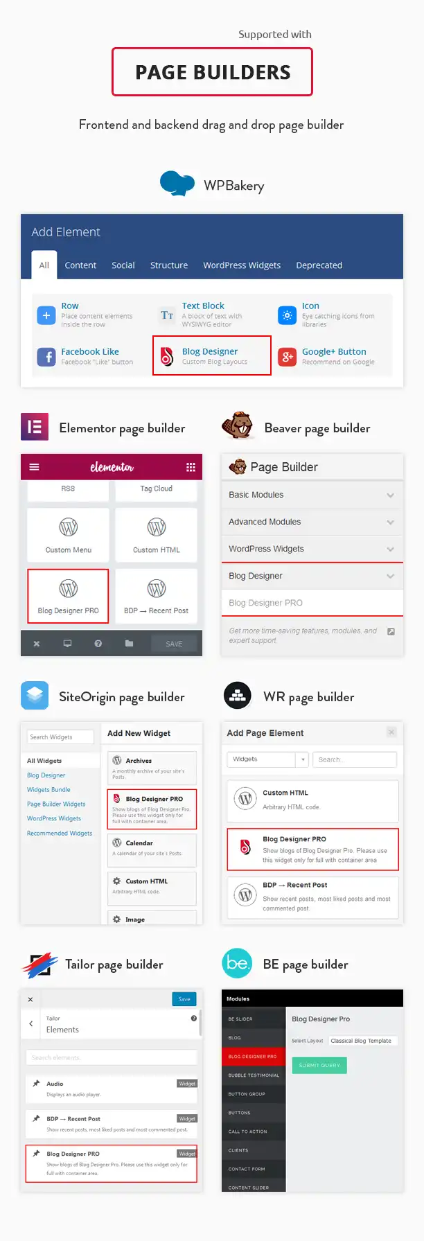 Blog Designer PRO for WordPress 9