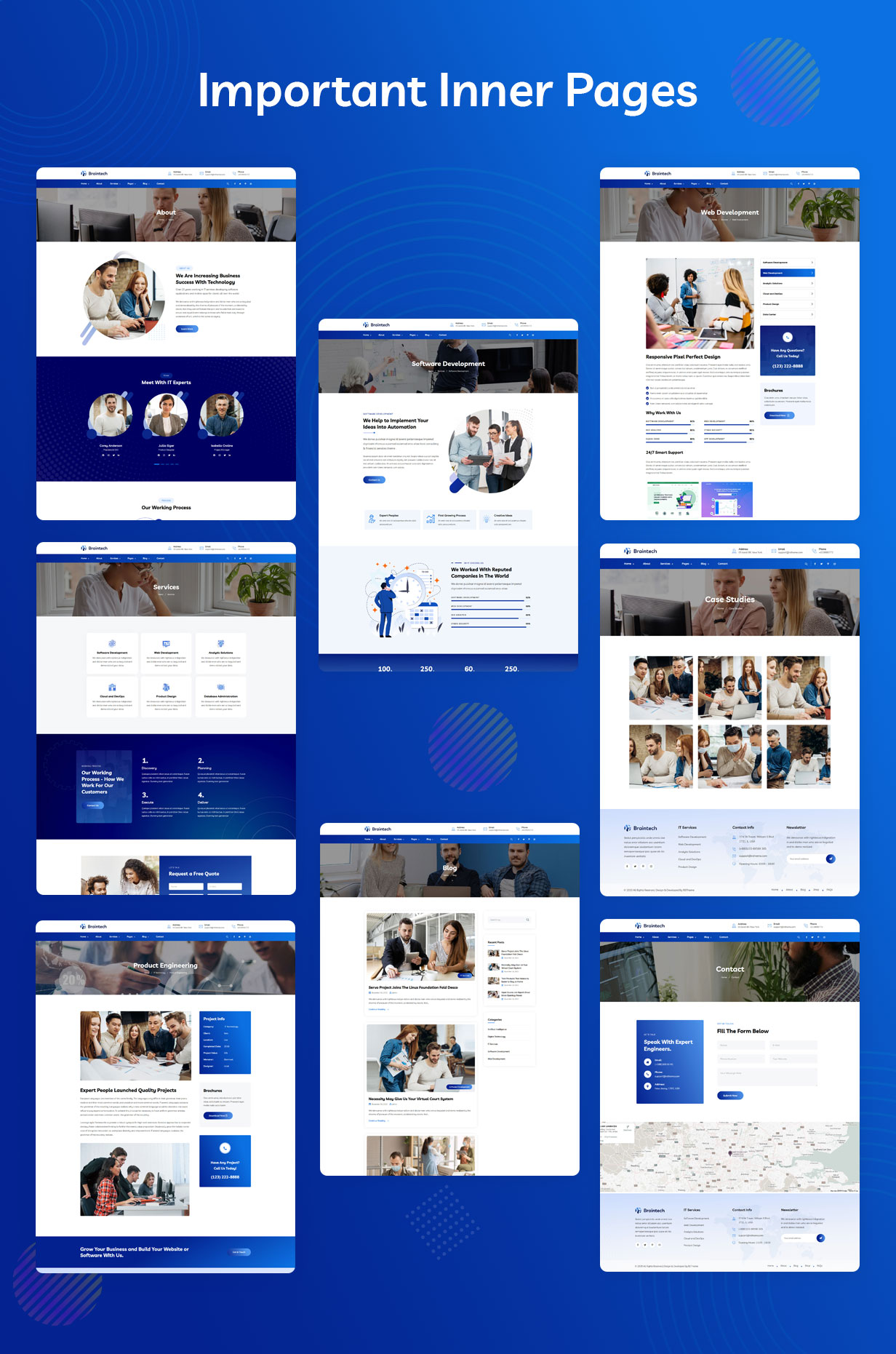 Braintech - Technology & IT Solutions WordPress Theme 4