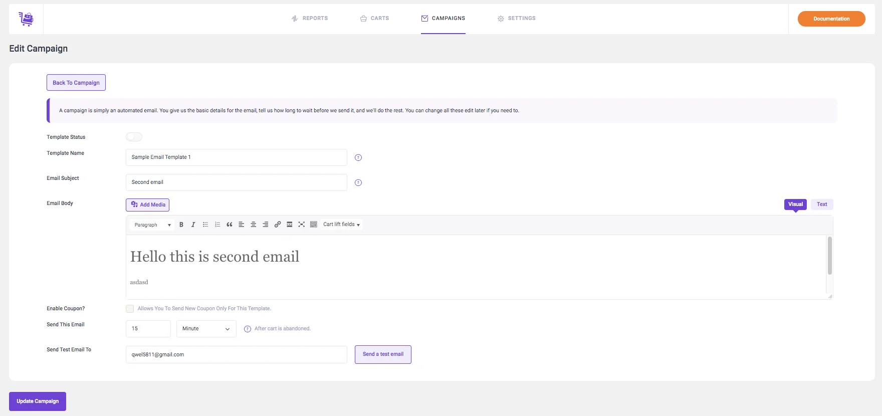 Cart Lift - Abandoned Cart Recovery for WooCommerce and EDD Pro 3