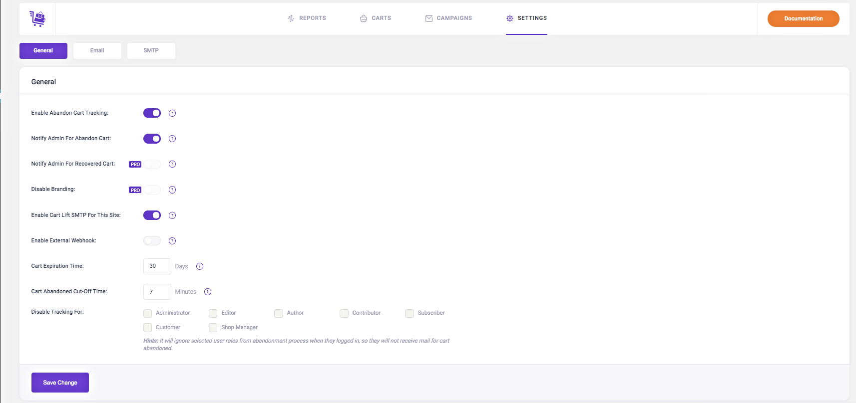 Cart Lift - Abandoned Cart Recovery for WooCommerce and EDD Pro 4