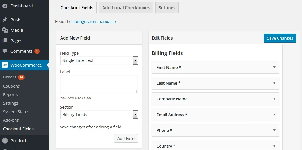 Flexible Checkout Fields PRO WooCommerce By WPDesk 1