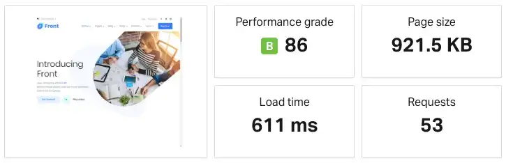 Front - Multipurpose Business WordPress Theme 2