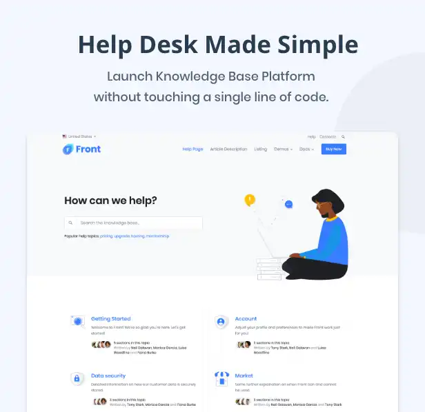 Front - Multipurpose Business WordPress Theme 8