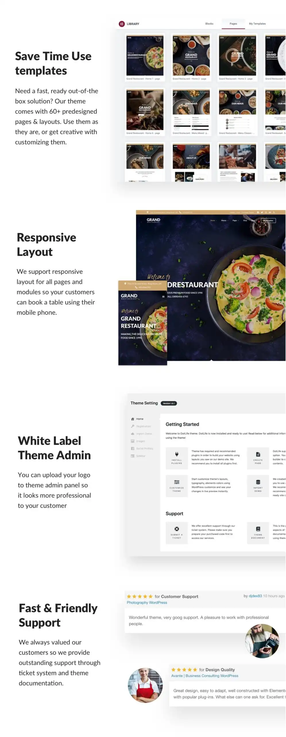 Grand Restaurant - WordPress Theme 8