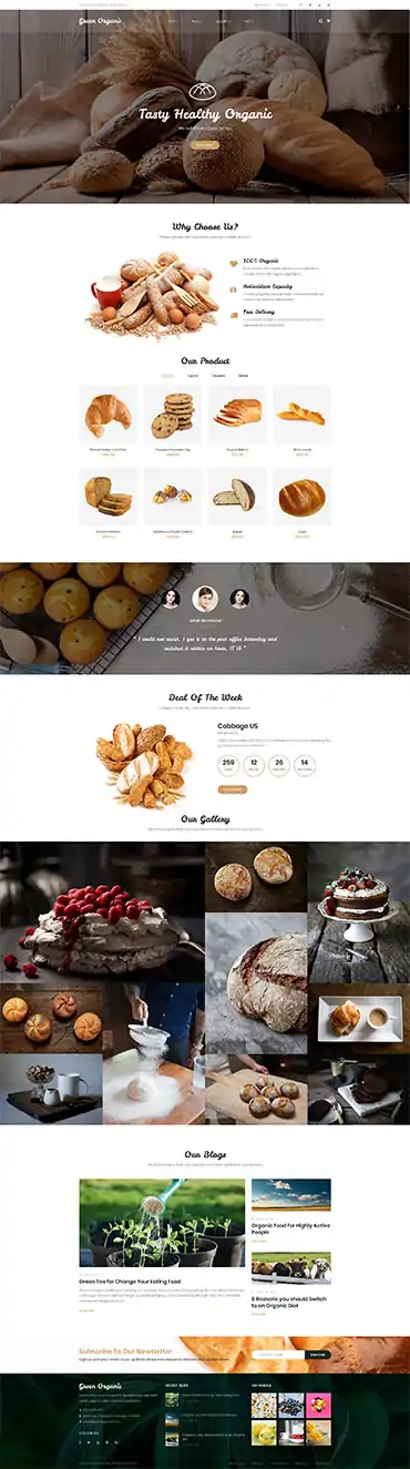 Greenorganic - WooCommerce WordPress Theme 1