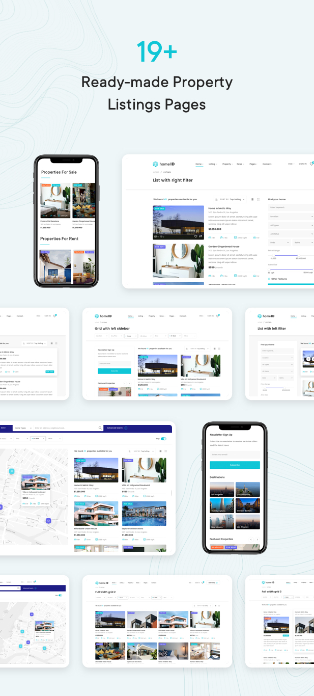 HomeID - Real Estate WordPress Theme 10