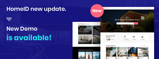 HomeID - Real Estate WordPress Theme 2