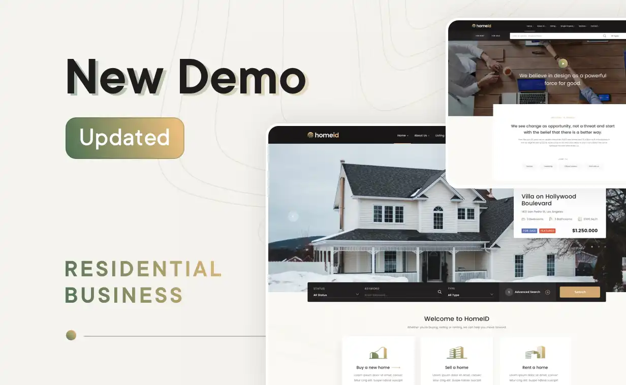 HomeID v1.4.6 NULLED - Real Estate WordPress Theme 4 HomeID - Real Estate WordPress Theme 4
