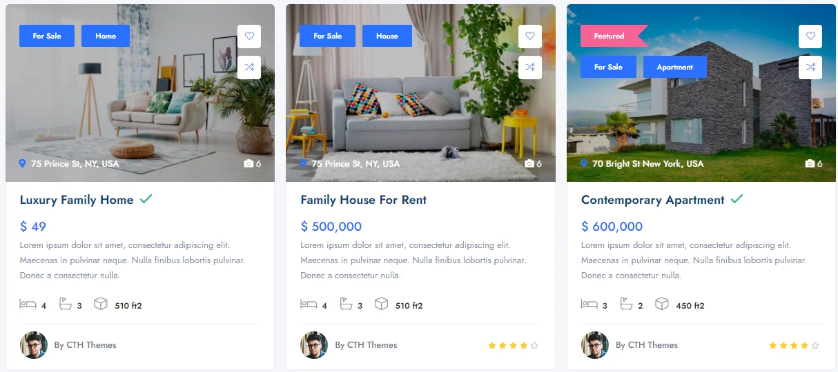 HomeRadar - Real Estate WordPress Theme 2