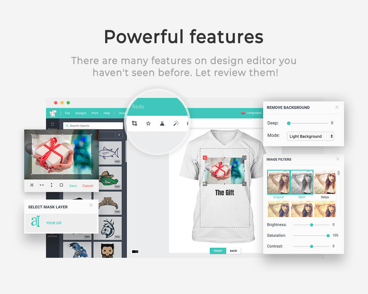 Lumise Product Designer WooCommerce WordPress 11