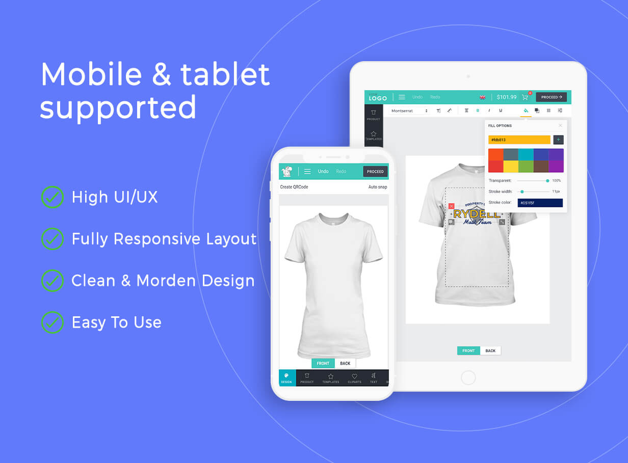 Lumise Product Designer WooCommerce WordPress 15