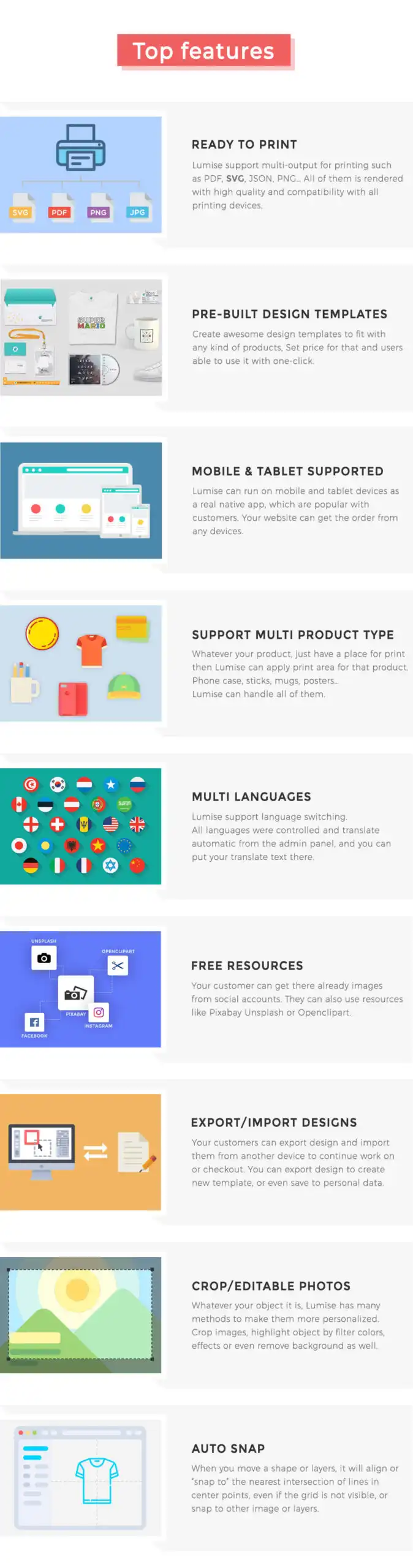 Lumise Product Designer WooCommerce WordPress 17