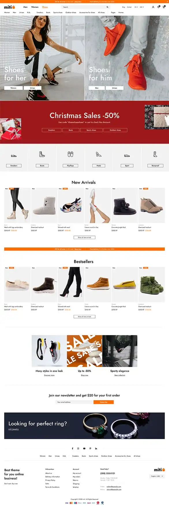 Miti - Elementor Fashion WooCommerce Theme 4