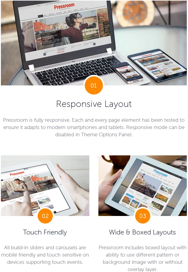 Pressroom - News and Magazine WordPress Theme 3