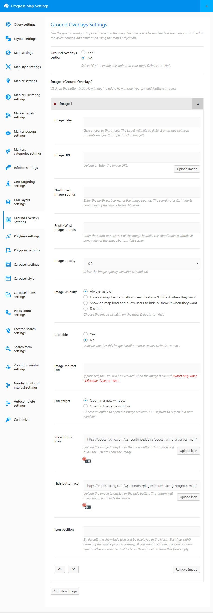 Progress Map WordPress Plugin 1