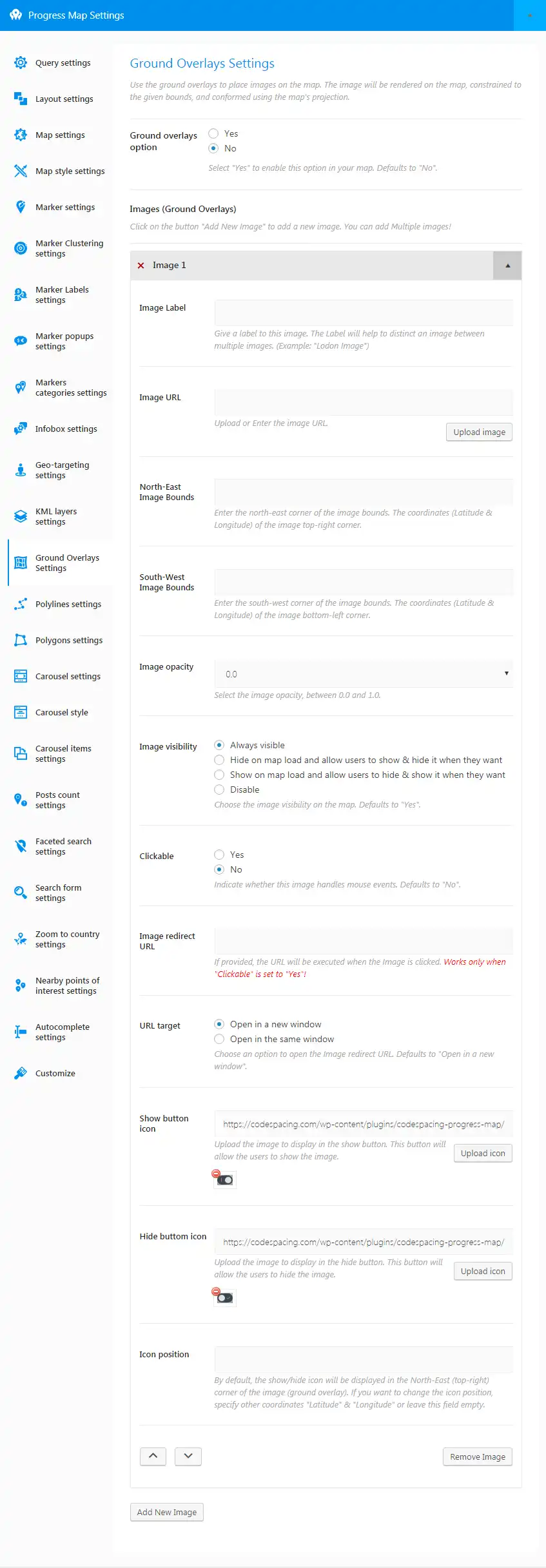 Progress Map WordPress Plugin 1
