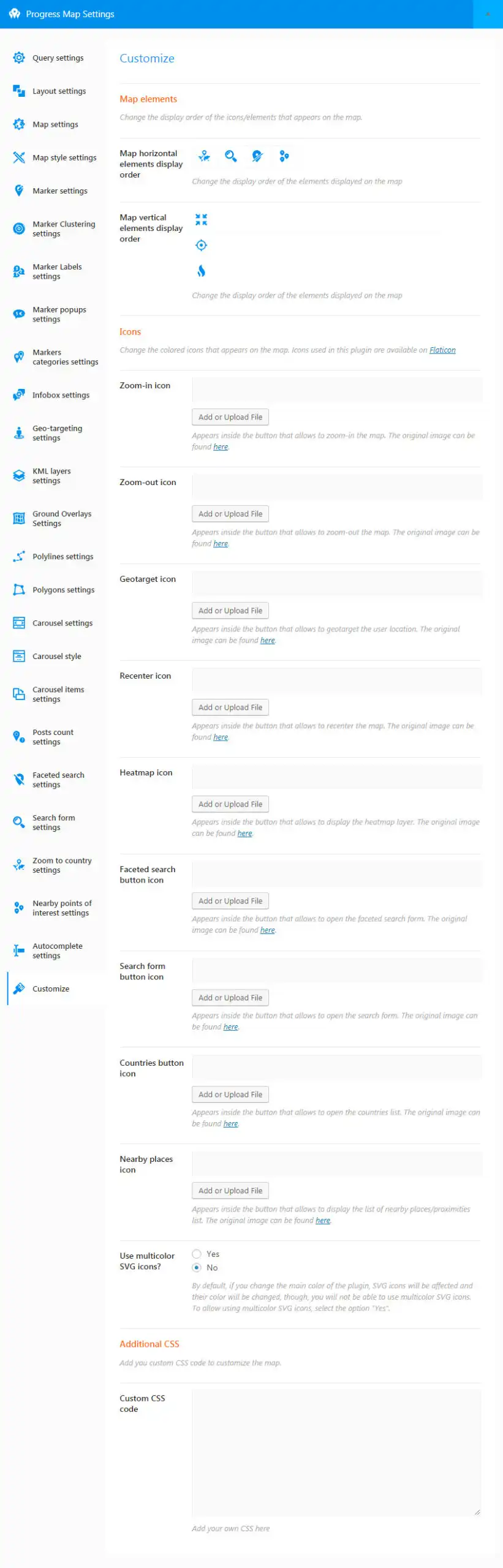 Progress Map WordPress Plugin 10