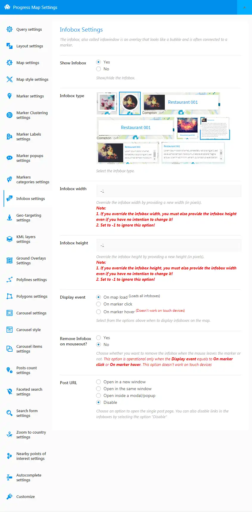 Progress Map WordPress Plugin 13