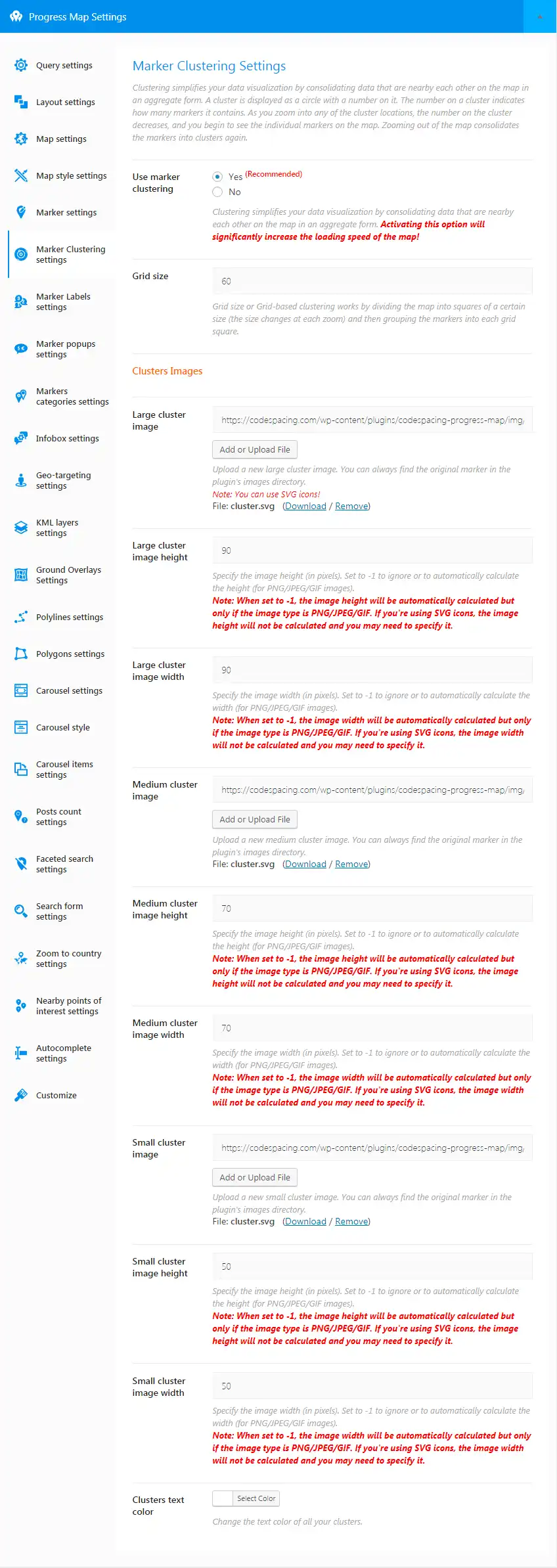 Progress Map WordPress Plugin 18