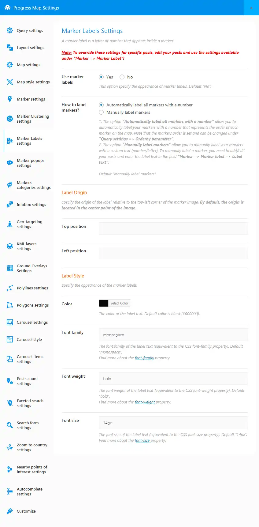 Progress Map WordPress Plugin 19