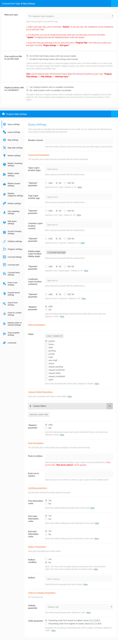 Progress Map WordPress Plugin 23