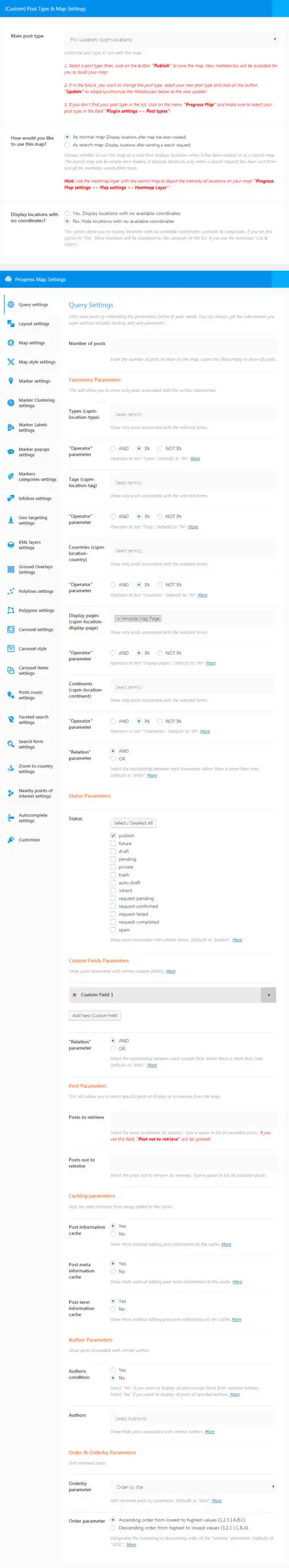 Progress Map WordPress Plugin 23