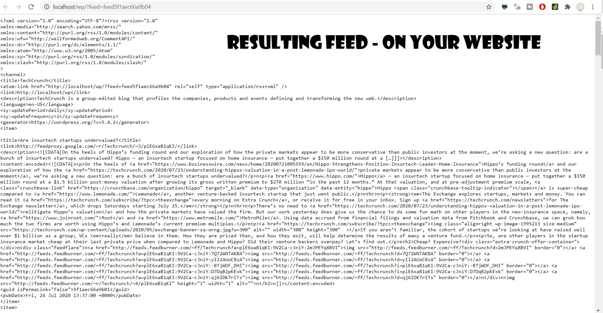 RSS Transmute - Copy, Translate, Spin, Merge RSS Feeds 3