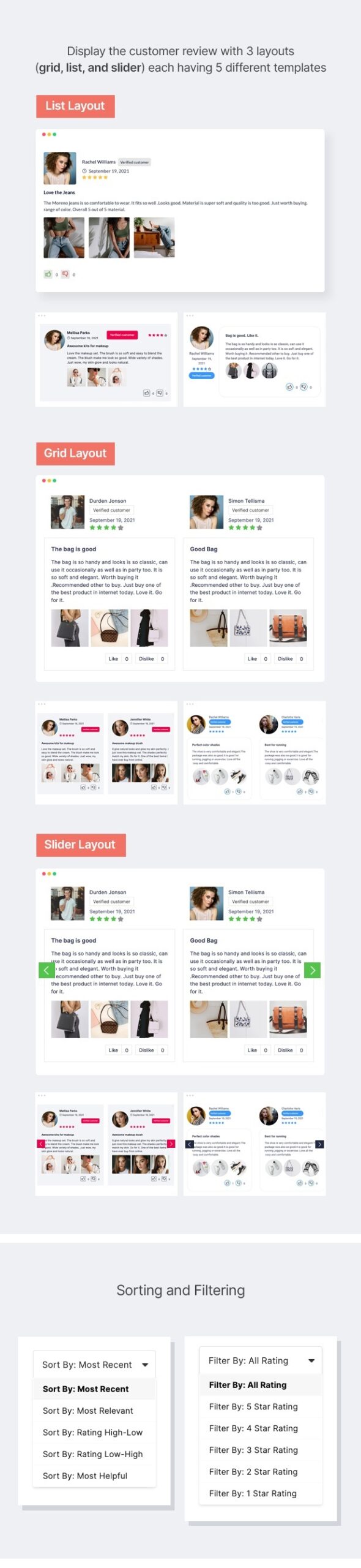 Smart Product Review For WooCommerce - All in one review pack for WooCommerce 3