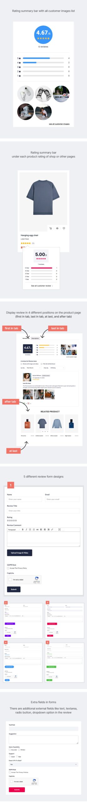 Smart Product Review For WooCommerce - All in one review pack for WooCommerce 5