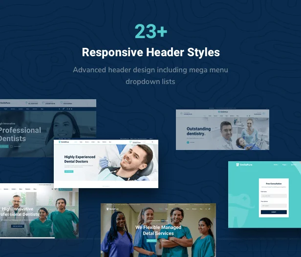 SmilePure - Dental & Medical Care WordPress Theme 7
