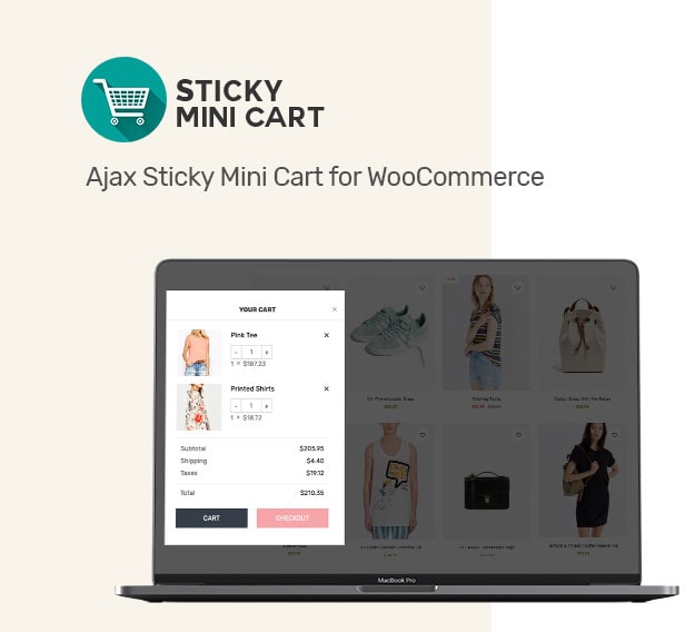 Sticky Mini Cart For WooCommerce 1