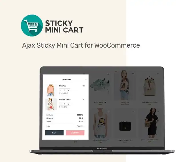 Sticky Mini Cart For WooCommerce v1.1.1 NULLED 1 Sticky Mini Cart For WooCommerce 1