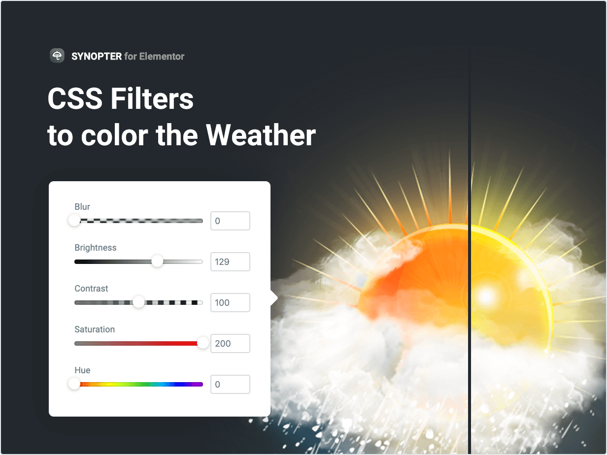 Synopter - Weather for Elementor 2