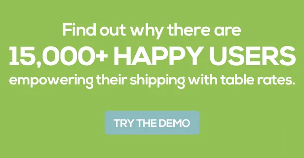 Table Rate Shipping for WooCommerce 4