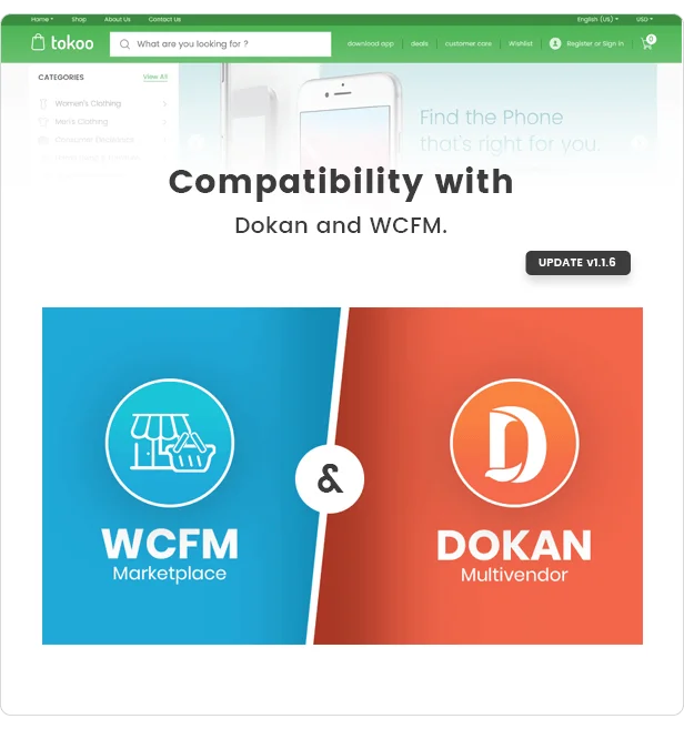 Tokoo - Electronics Store WooCommerce Theme for Affiliates, Dropship and Multi-vendor Websites 1