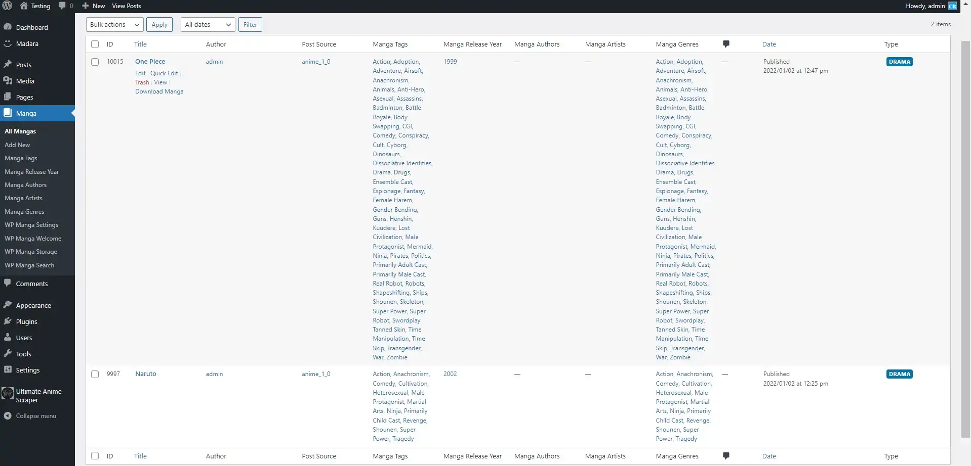 Ultimate Anime Scraper v1.0.1 NULLED 6 Ultimate Anime Scraper 6