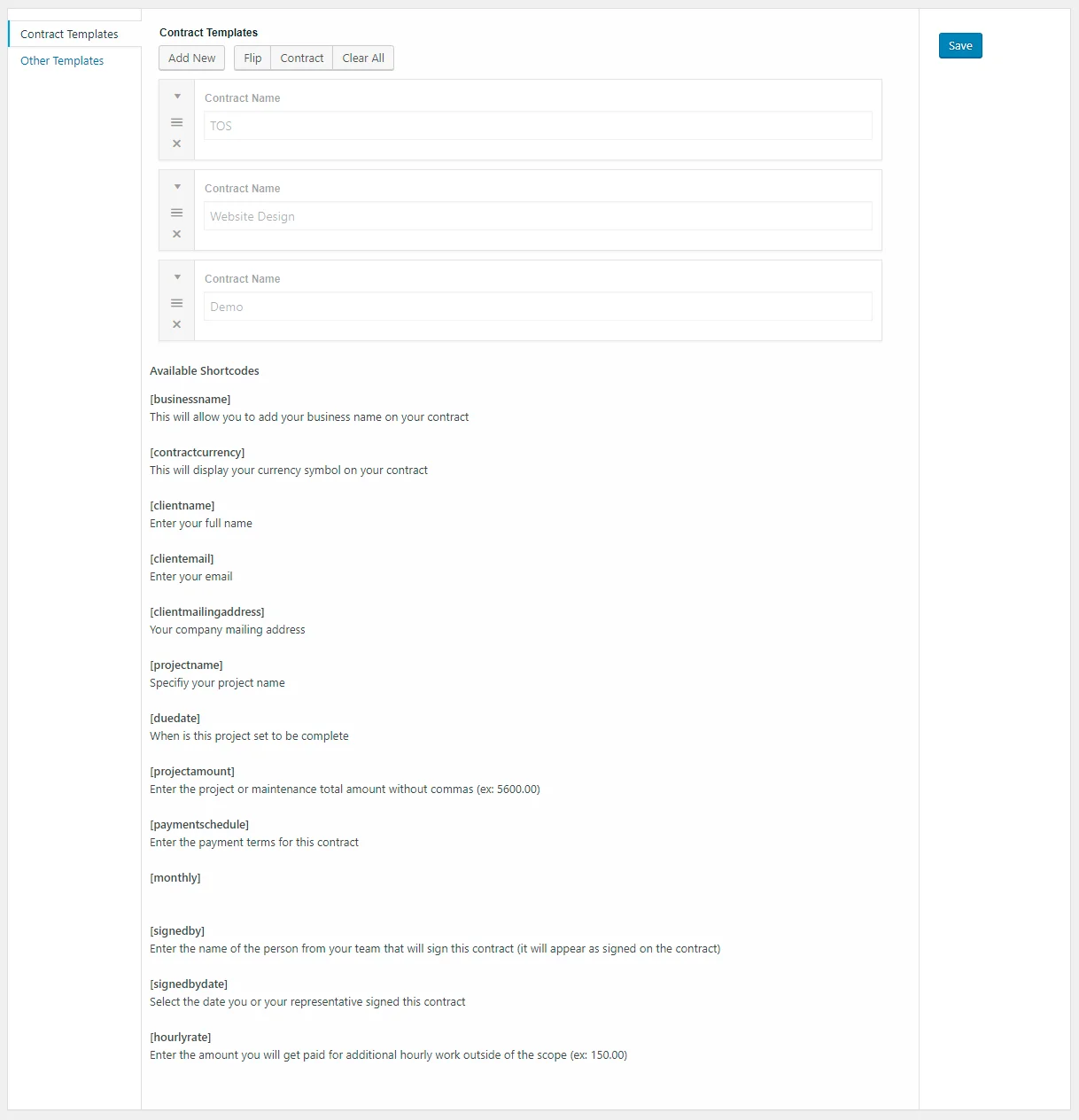 WP Online Contract 8