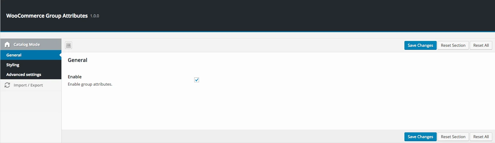 WooCommerce Group Attributes by welaunch 3