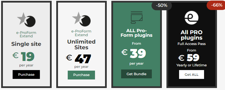 e-ProForm Extended - e-Addons for Elementor 2