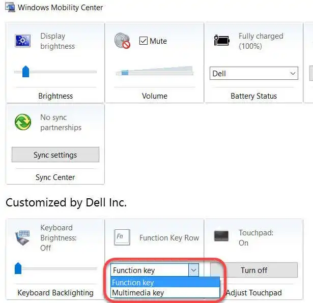 Cách thay đổi khóa Fn Settings trong Windows 10 3 Cách thay đổi khóa Fn Settings trong Windows 10