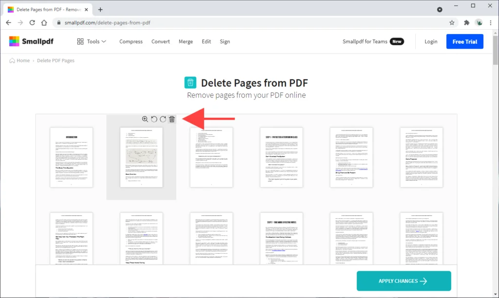 Cách xóa các trang riêng lẻ khỏi tệp PDF 8 Cách xóa các trang riêng lẻ khỏi tệp PDF