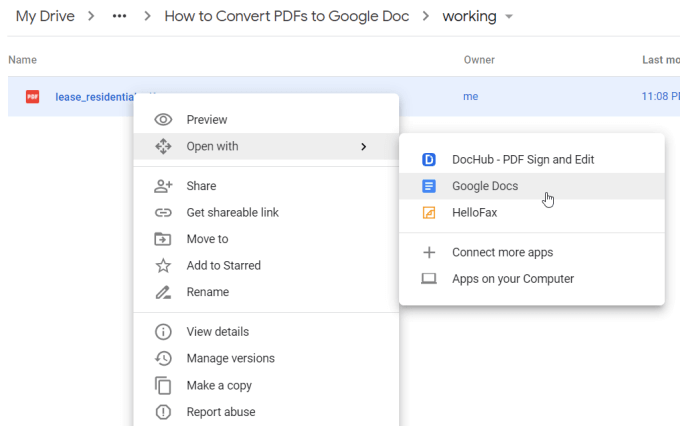 Cách chuyển PDF sang định dạng Google Doc 8 Cách chuyển PDF sang định dạng Google Doc