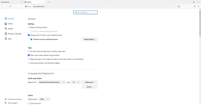 Firefox chạy chậm? 11 cách để tăng tốc độ 7 Firefox chạy chậm? 11 cách để tăng tốc độ