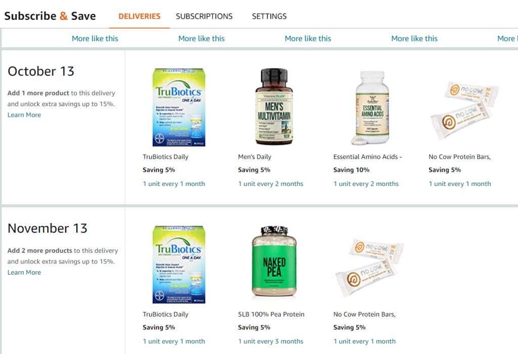 Đăng ký và Lưu Amazon: Cách Sử dụng và Quản lý 3 Đăng ký và Lưu Amazon: Cách Sử dụng và Quản lý
