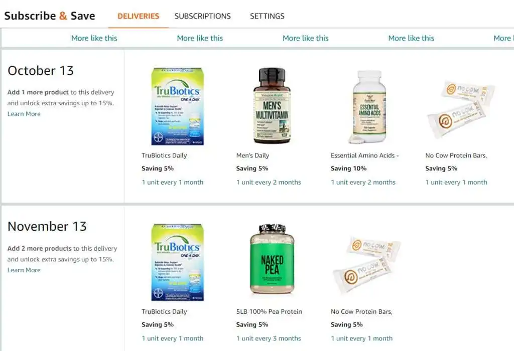 Đăng ký và Lưu Amazon: Cách Sử dụng và Quản lý 3 Đăng ký và Lưu Amazon: Cách Sử dụng và Quản lý