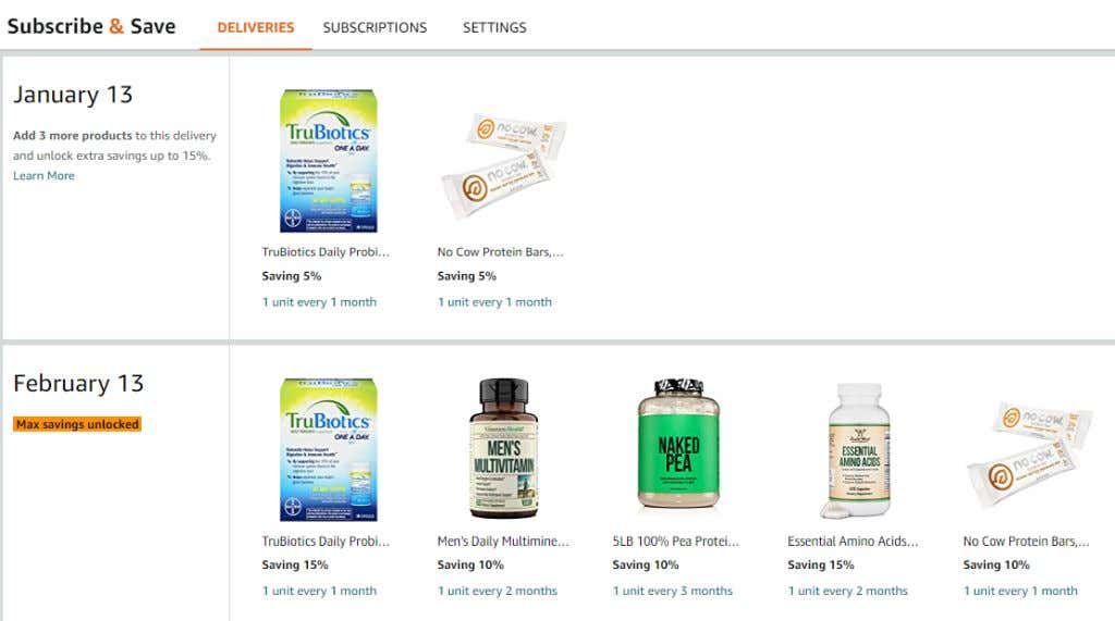 Đăng ký và Lưu Amazon: Cách Sử dụng và Quản lý 9 Đăng ký và Lưu Amazon: Cách Sử dụng và Quản lý