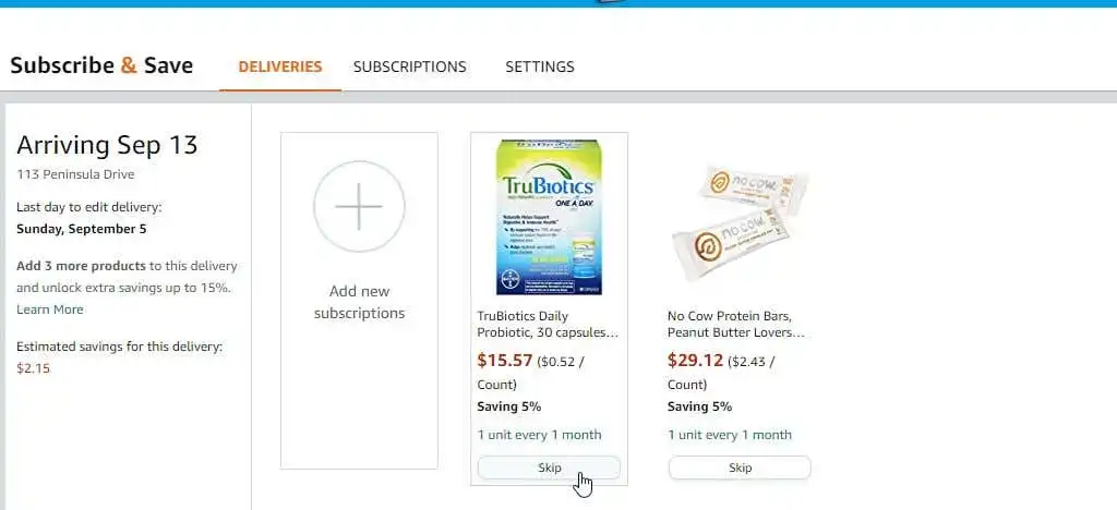 Đăng ký và Lưu Amazon: Cách Sử dụng và Quản lý 10 Đăng ký và Lưu Amazon: Cách Sử dụng và Quản lý