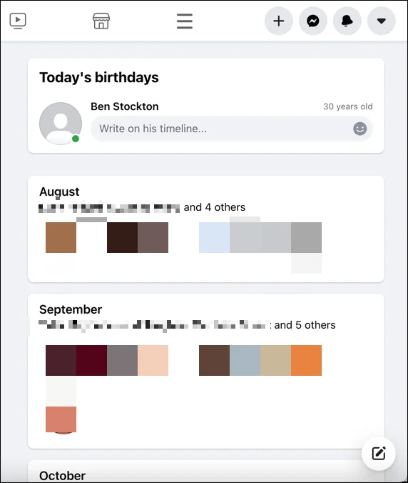 Cách tìm ngày sinh trên Facebook 6 Cách tìm ngày sinh trên Facebook